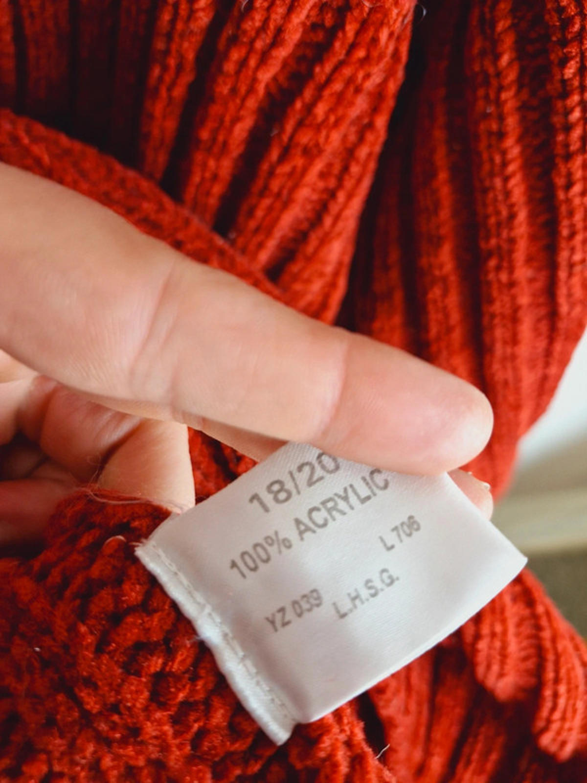 Womens Vintage Chunky Knit Knitted Long Jumper Sweater XL UK18 UK20