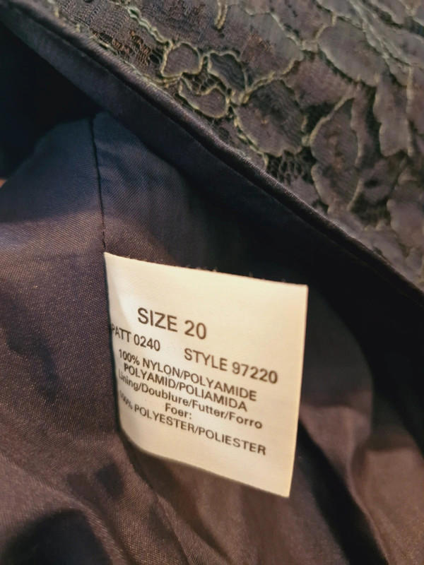 1990s Lace Blazer XXL UK20