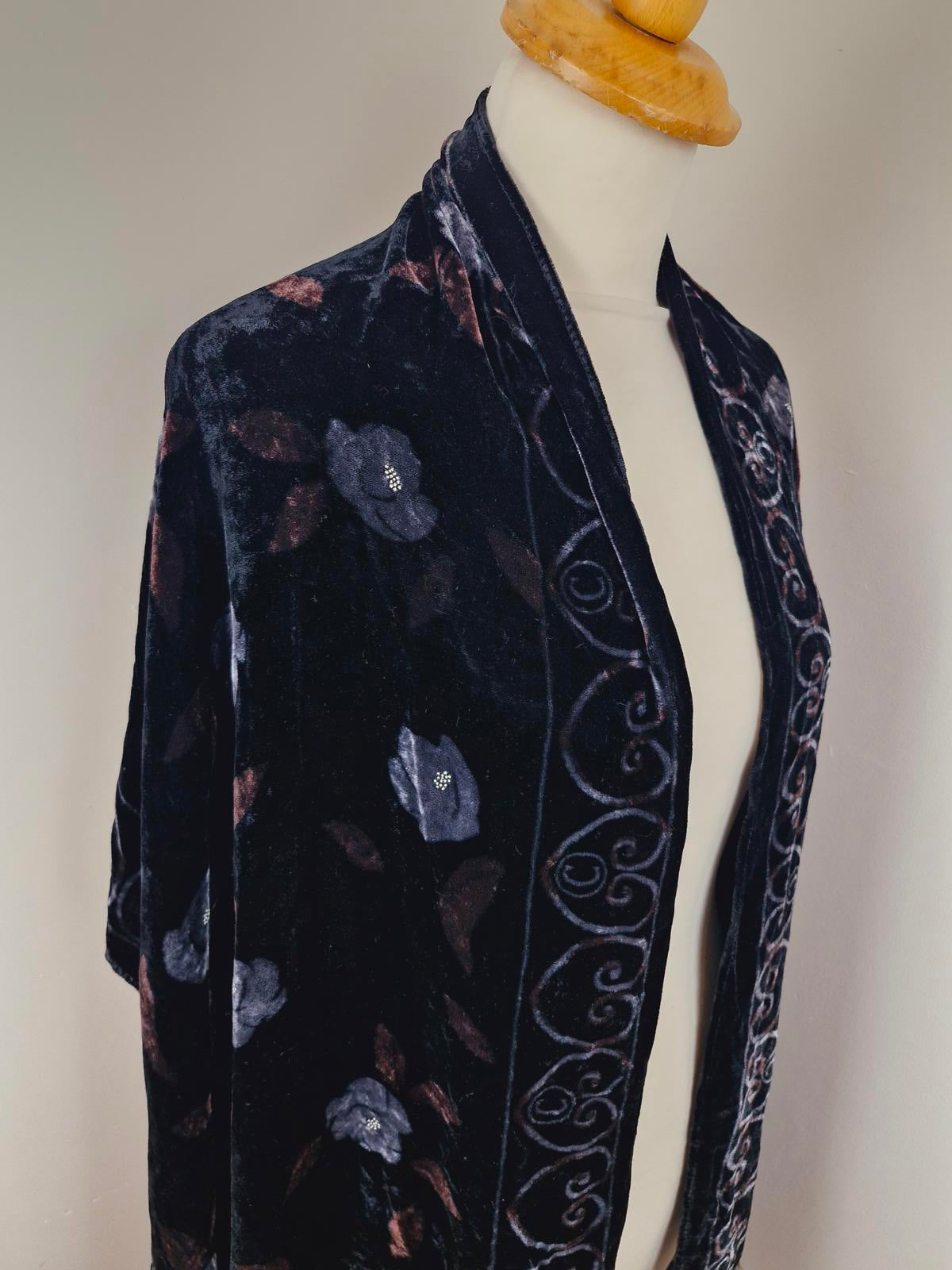 Velvet Devore Shawl