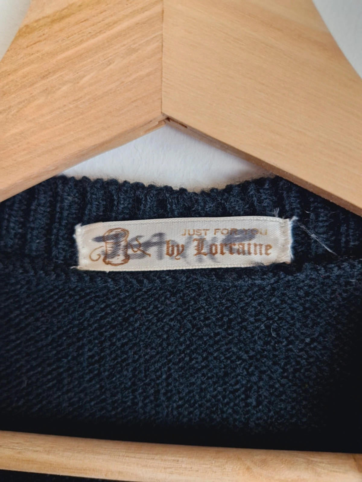 Knitted Heart Waistcoat UK12 M