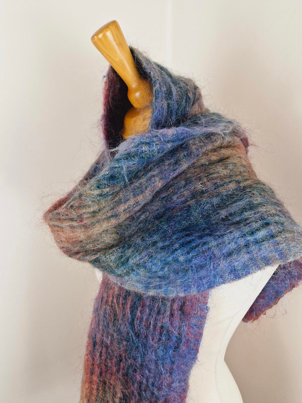 Mohair Pastel Scarf