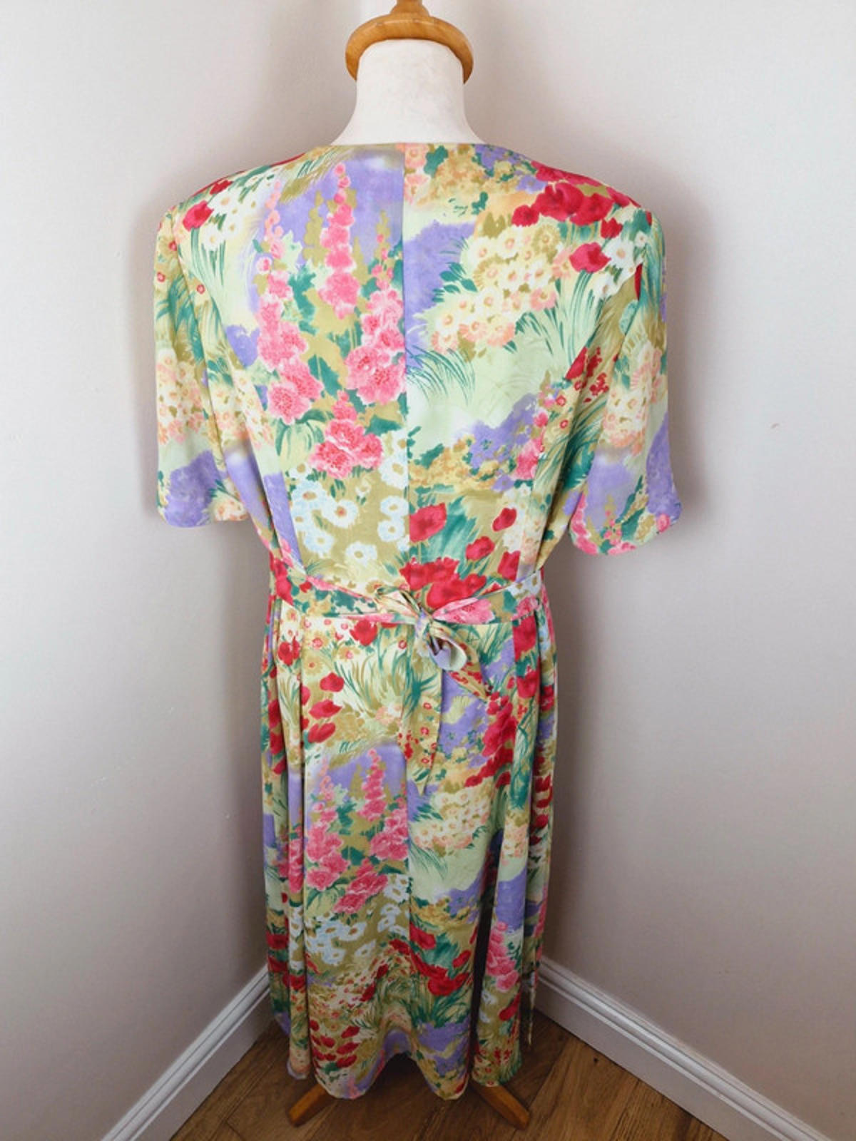 Midi Floral Dress XL UK18