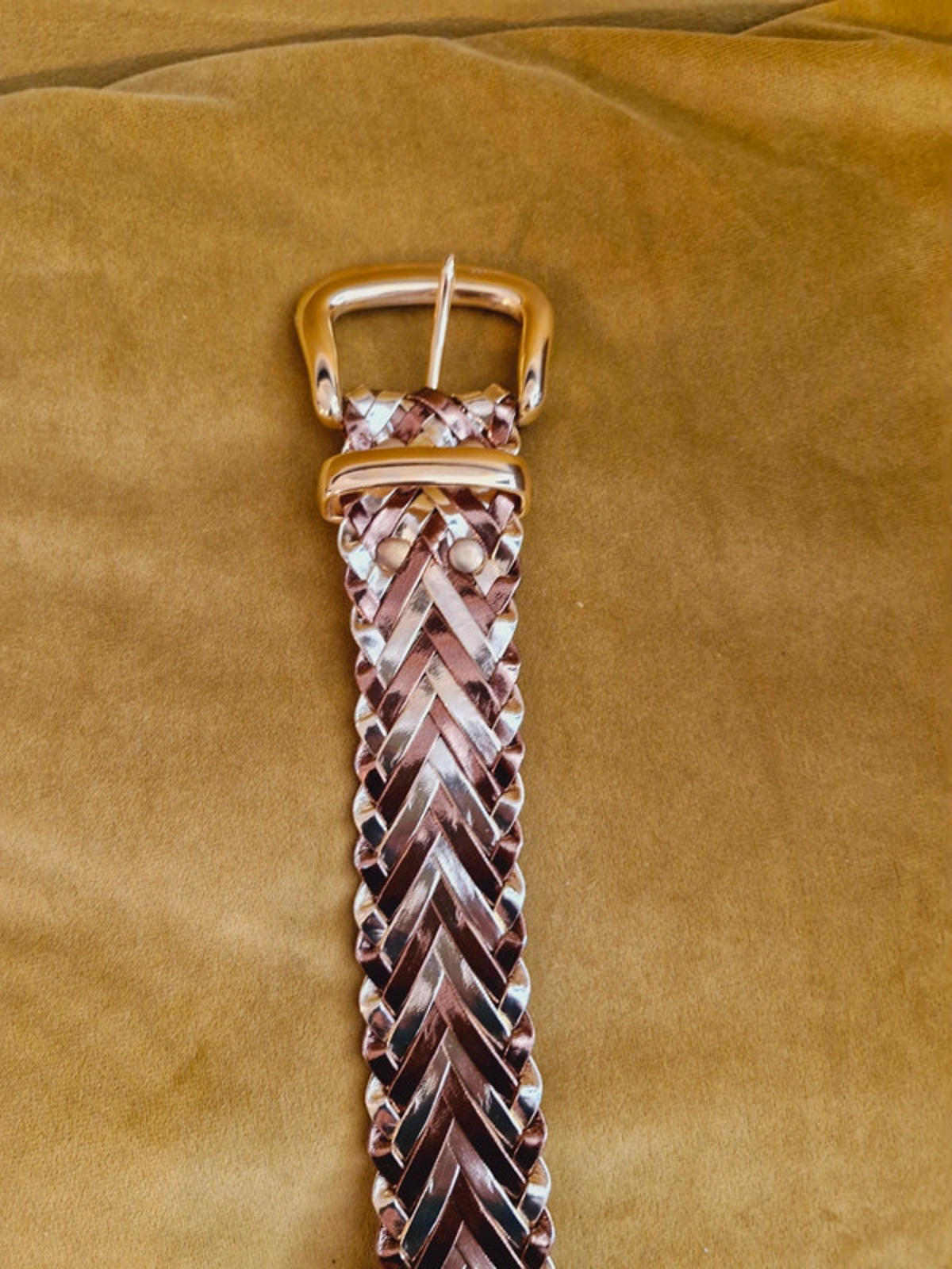 Gold Plaited Belt