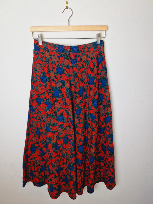 Womens Vintage Long Aline Maxi Midi Skirt Richards S
