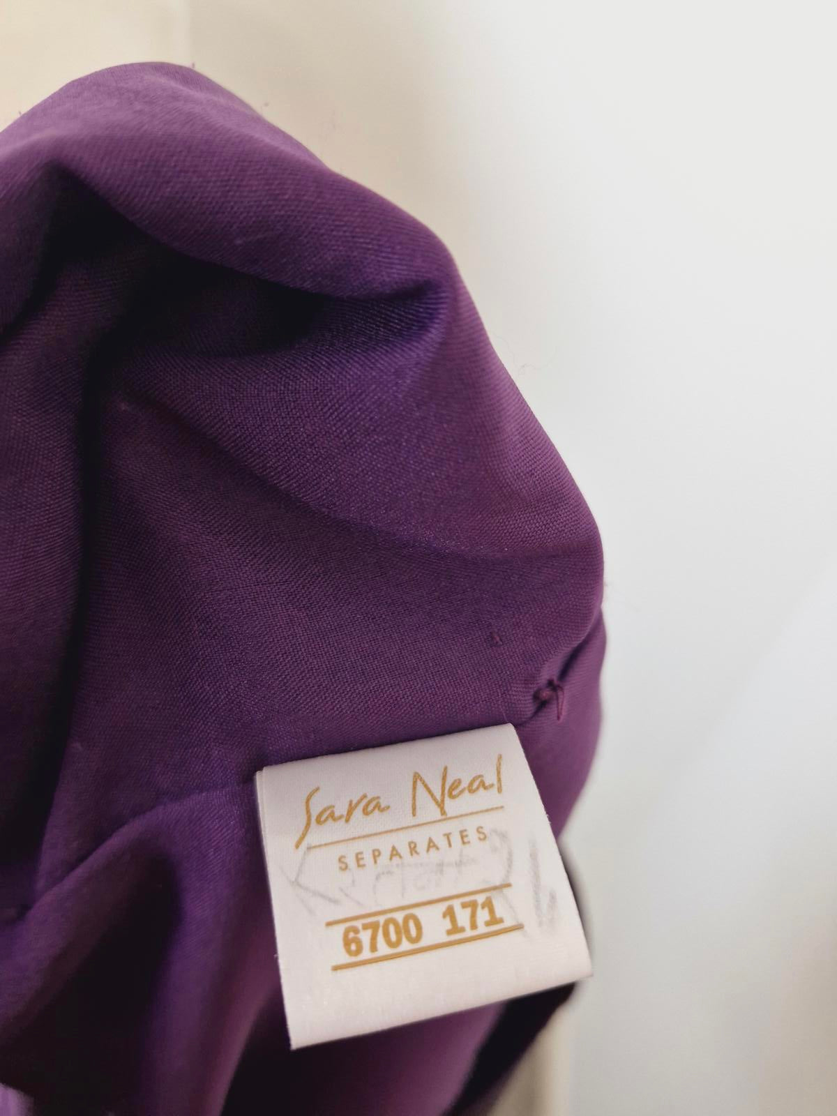 Womens Vintage Purple Velvet Whimsigoth Sequin Festival Waistcoat Gilet Top M