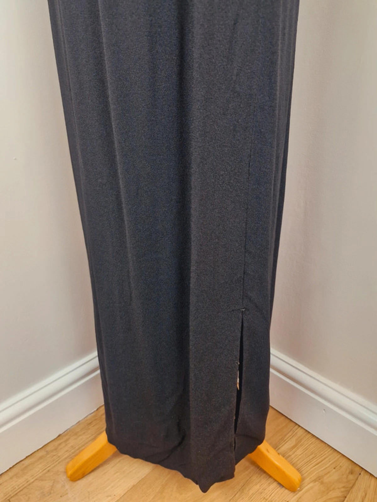 1960s Handmade Beaded Slip Dress S