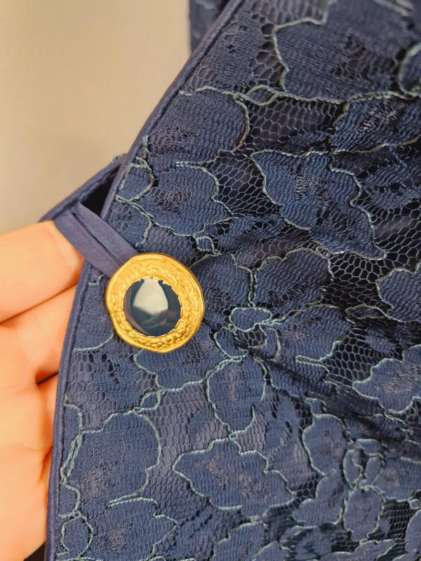 1990s Lace Blazer XXL UK20