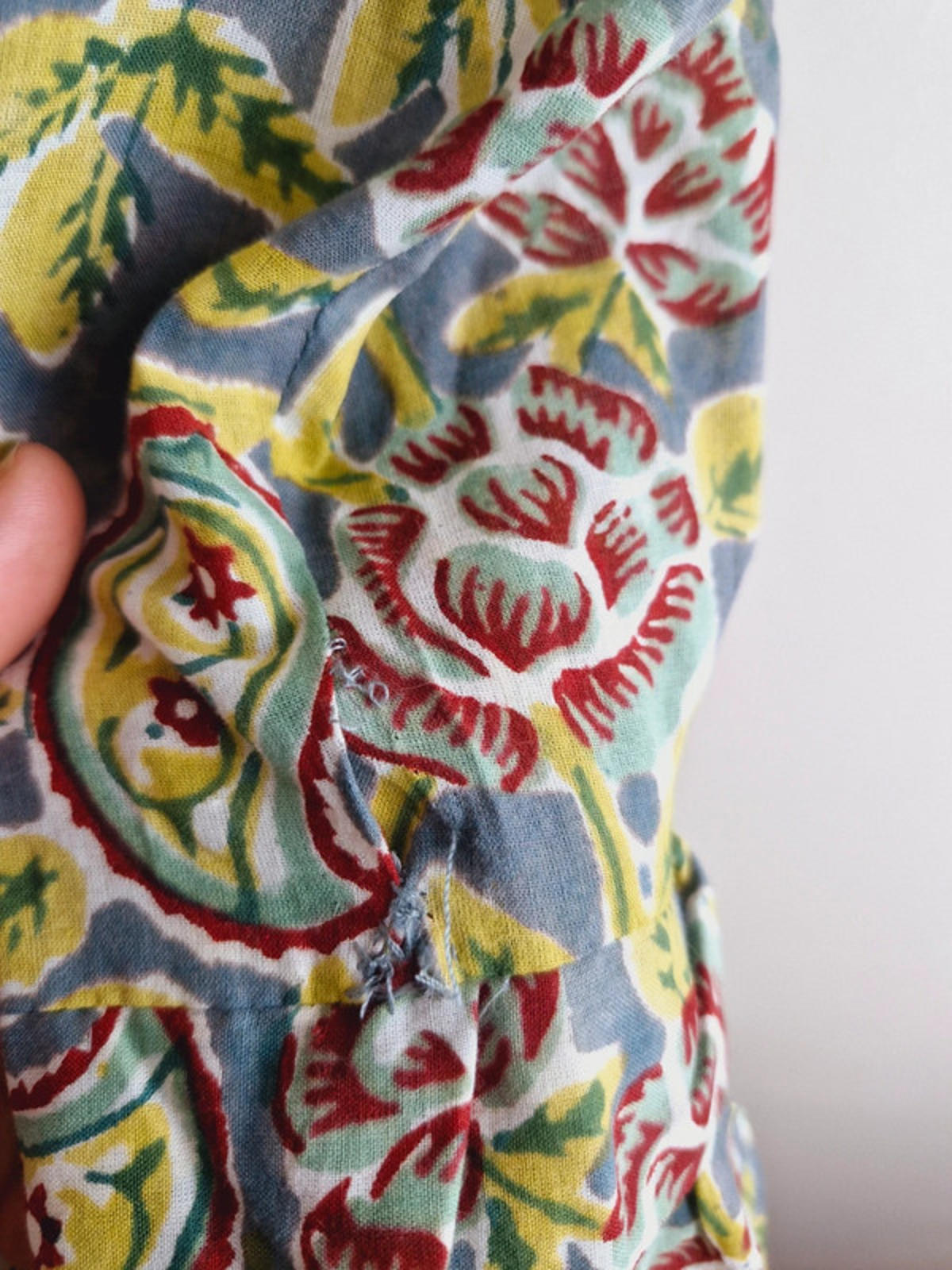 Indian Cotton Dress M