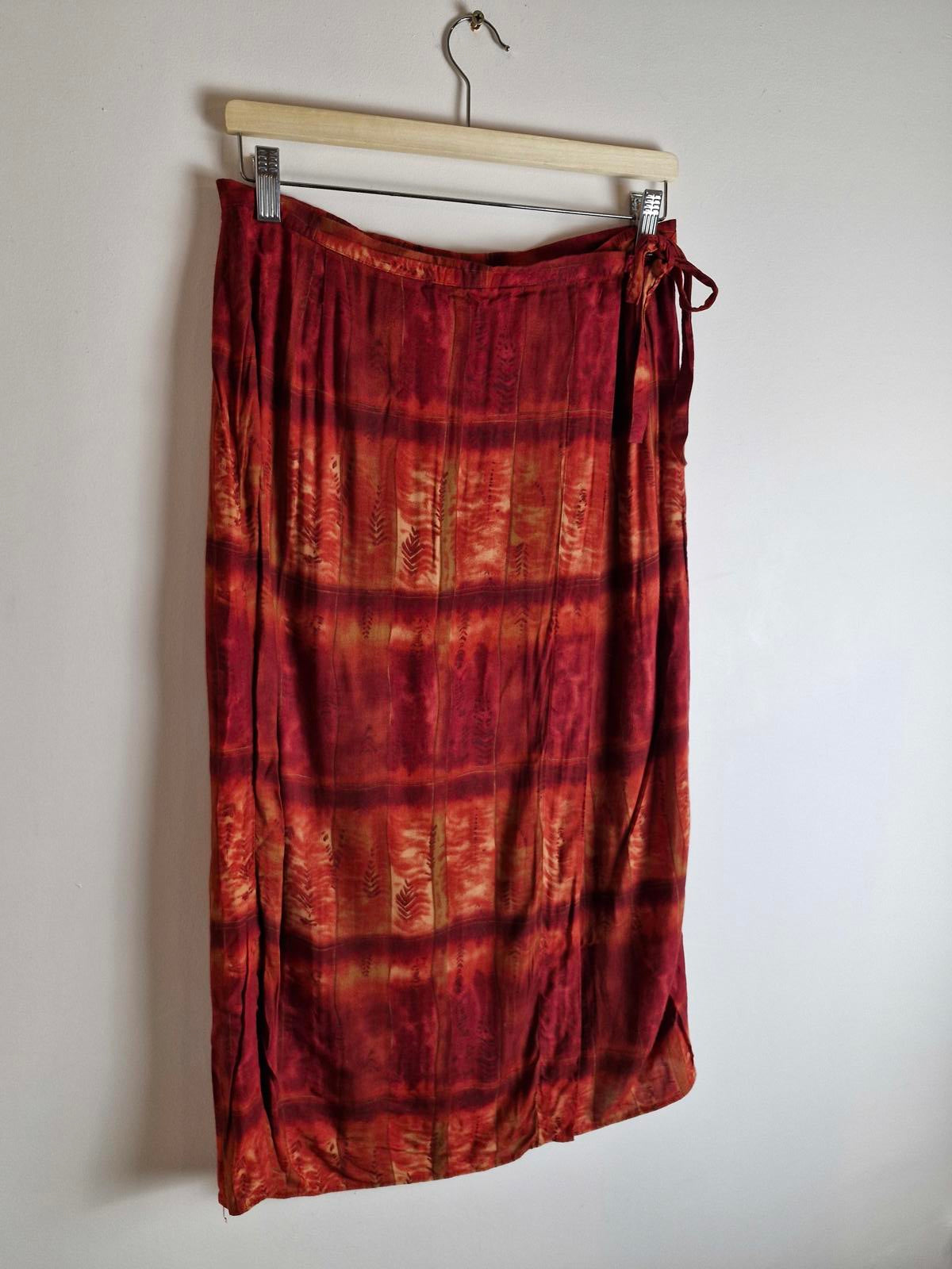 Wrap Slip Skirt UK14 M L