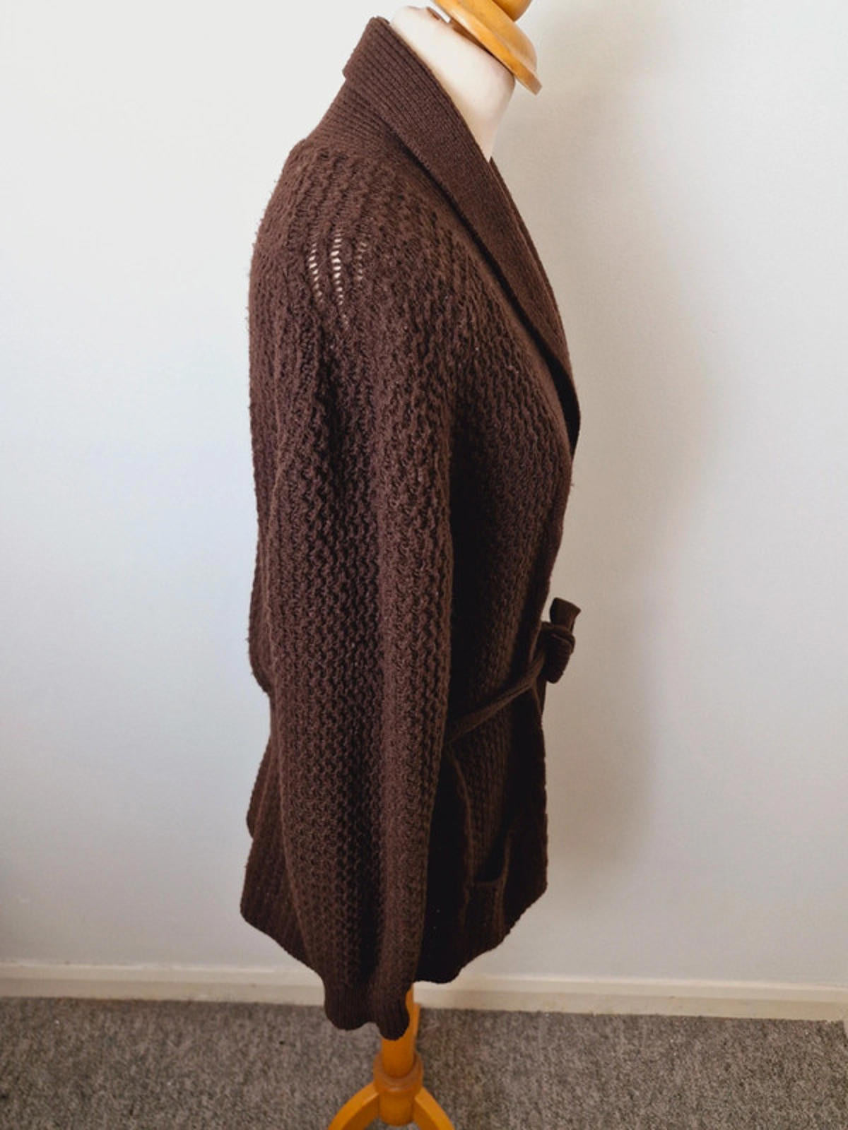 1970s Knitted Cardigan M UK14