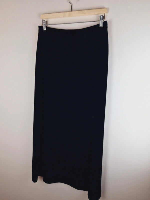 90s Velvet Slip Skirt UK16 XL