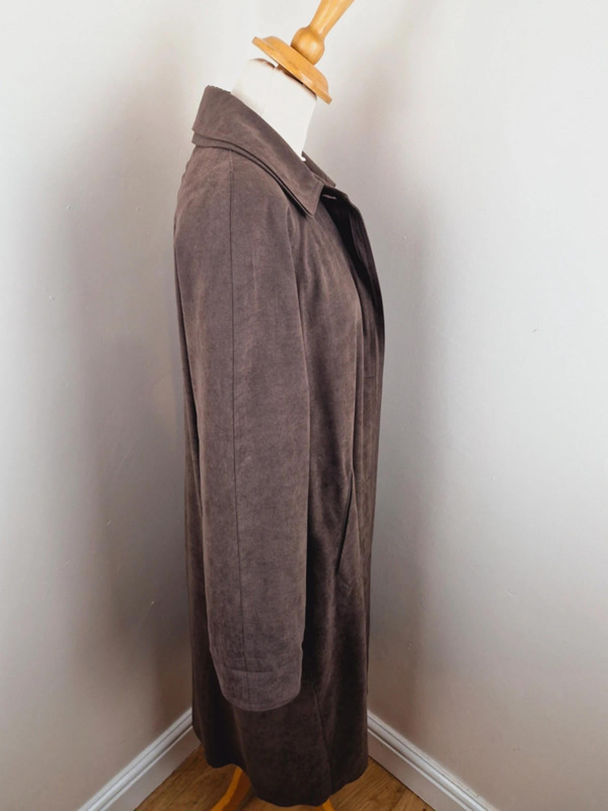 Womens Vintage Dannimac Long Trench Coat Jacket Mac M