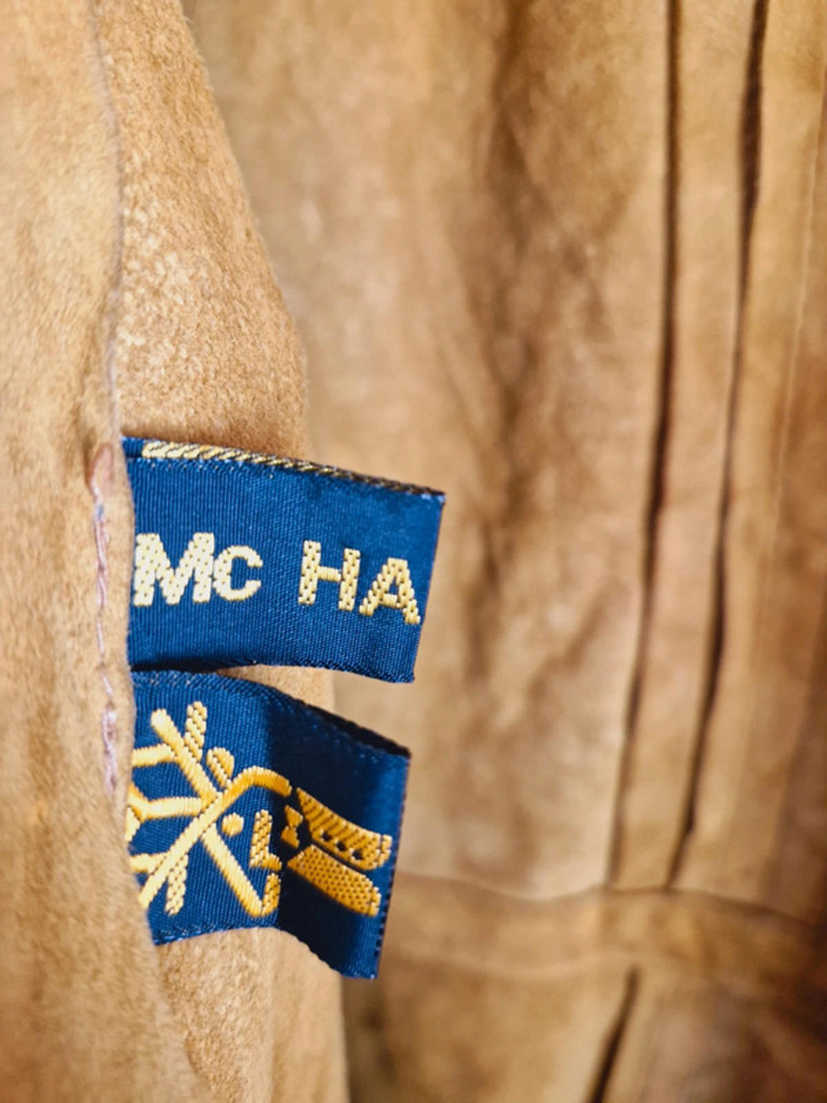 1970s Suede Waistcoat Jacket S
