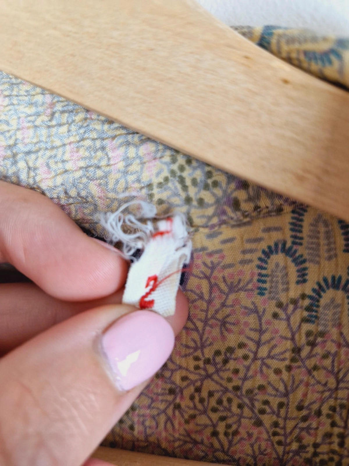 Womens Vintage 1940s 40s Midi Dress Shirtdress Floral S M