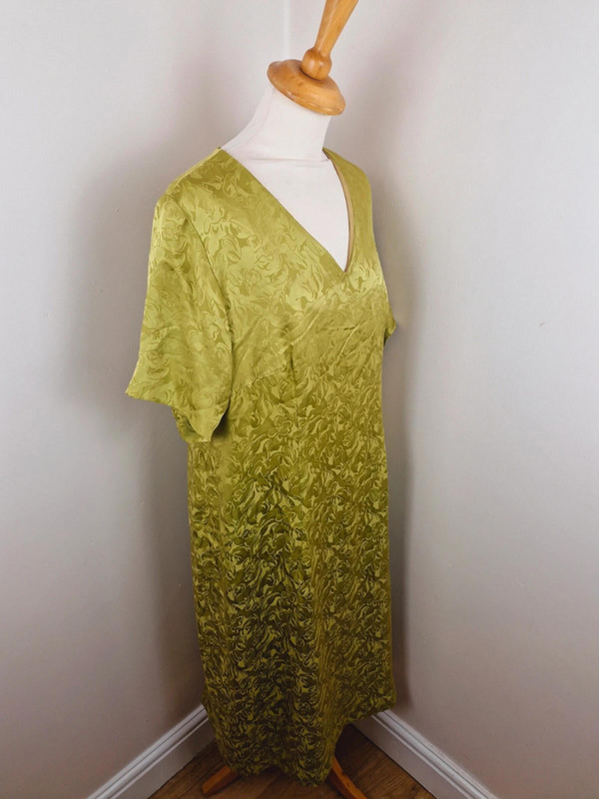 Satin Long Dress L