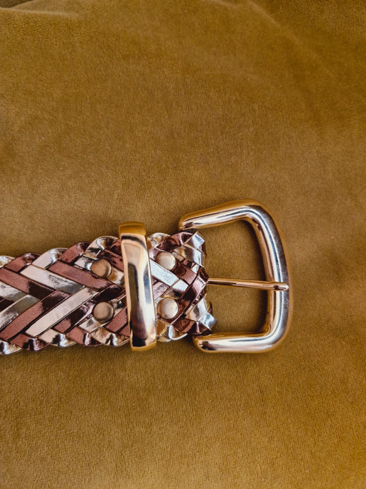 Gold Plaited Belt
