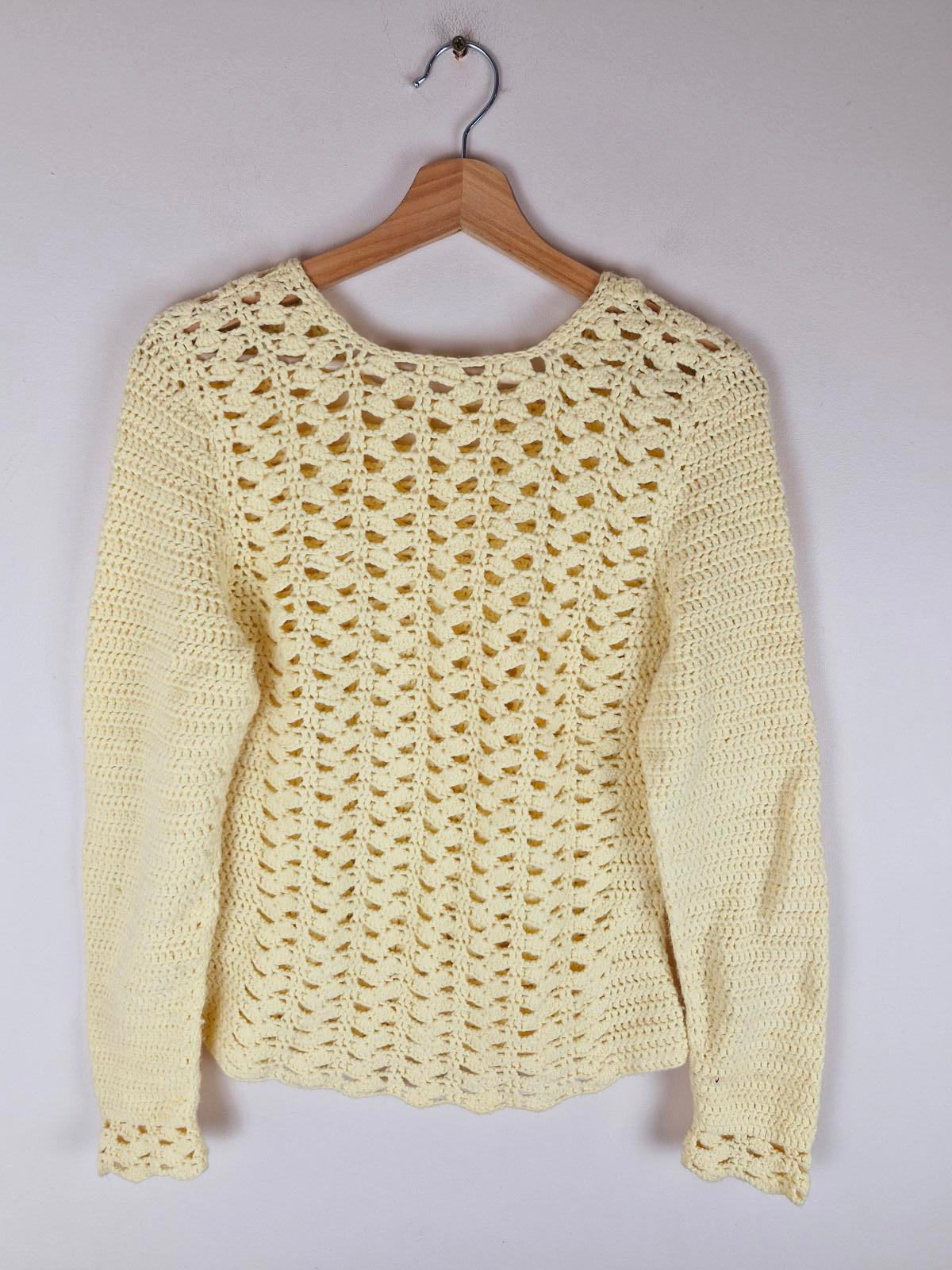 1970s Handknitted Jumper S