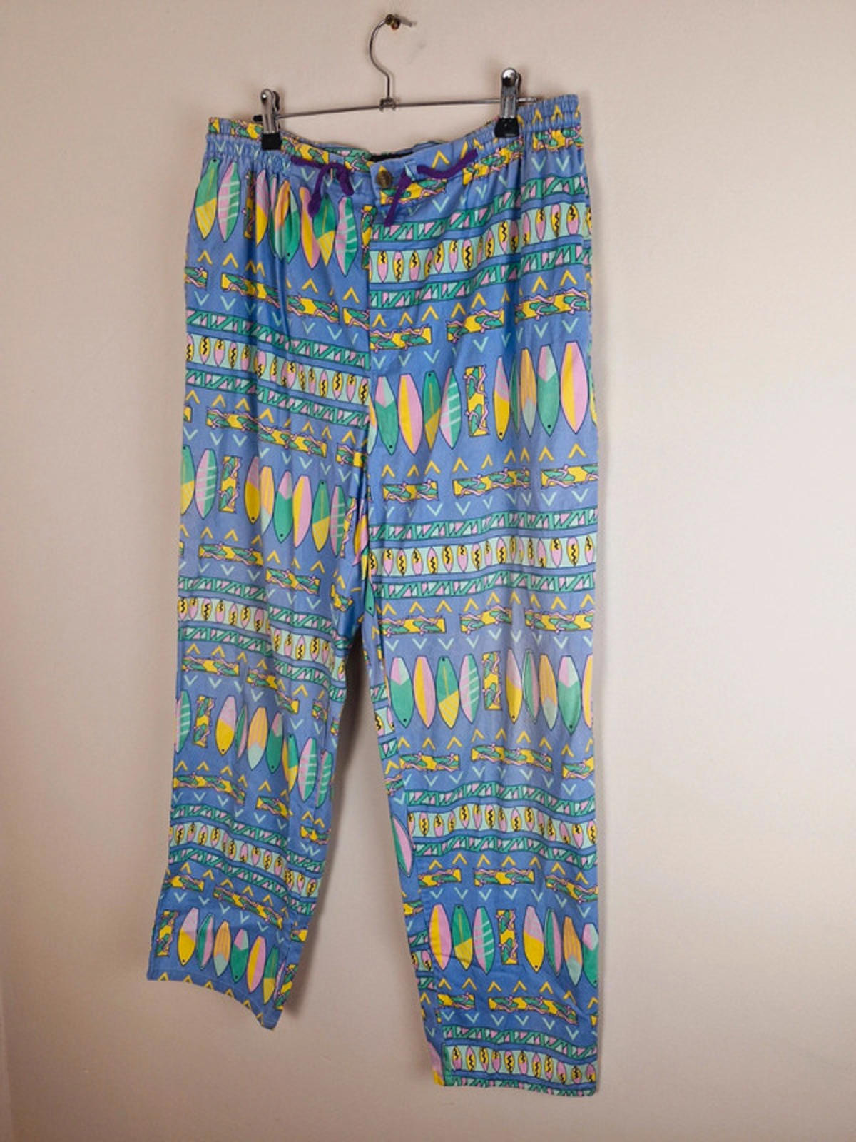 Funky Cotton Trousers L