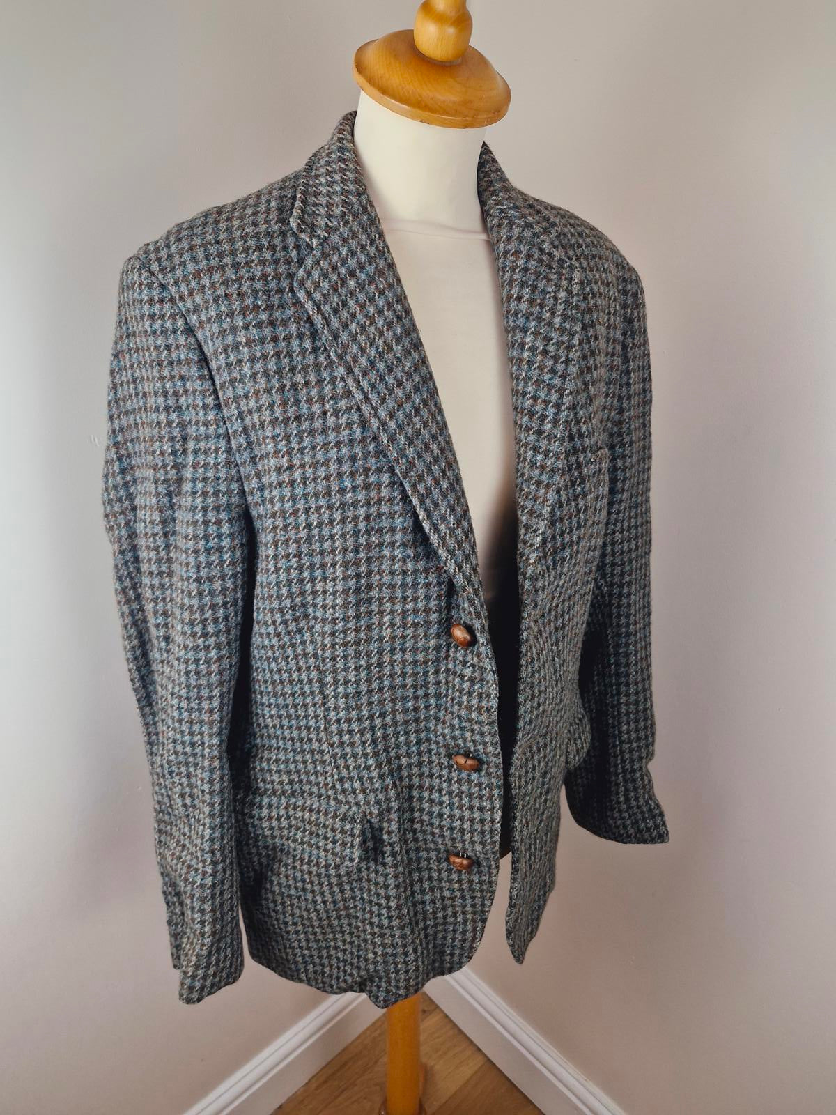 Mens 1930s Harris Tweed Blazer M