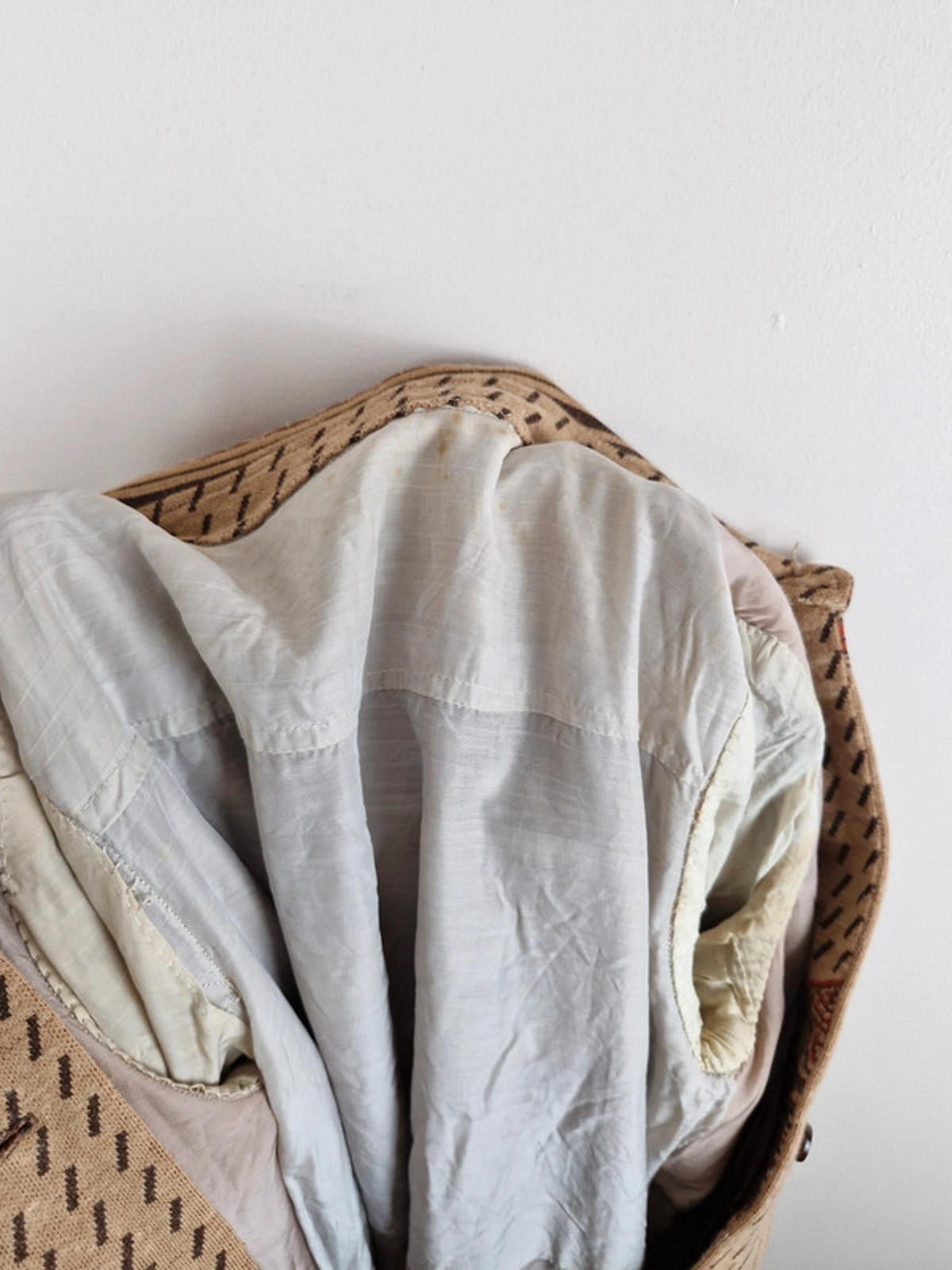 Womens Vintage 1970s 70s Collar Long Sleeve Shirt Dress S