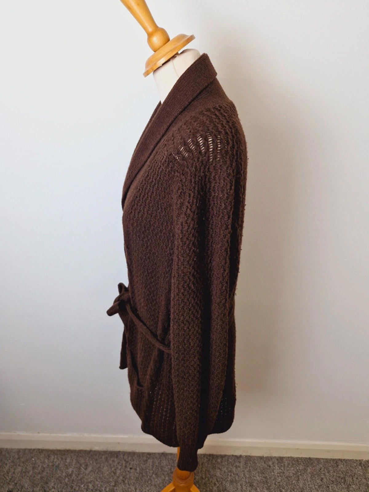 1970s Knitted Cardigan M UK14