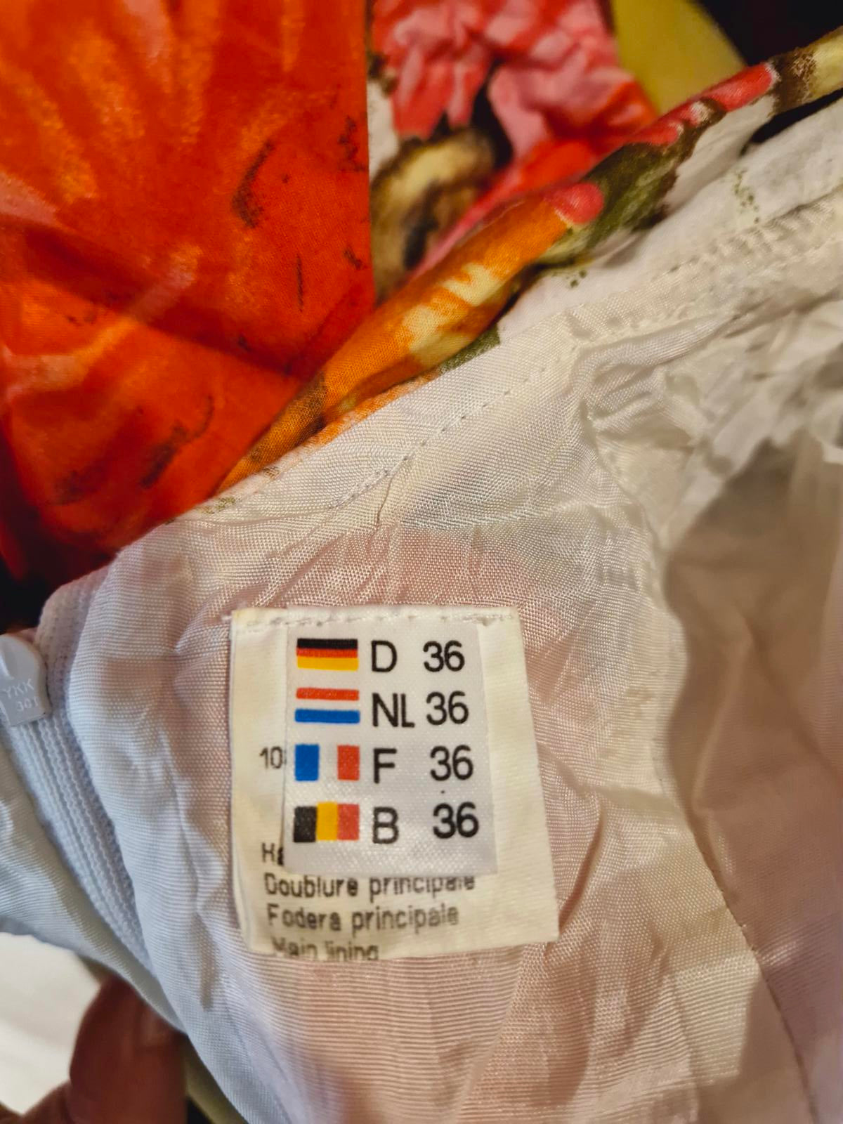 1980s Bardot Dress S UK8