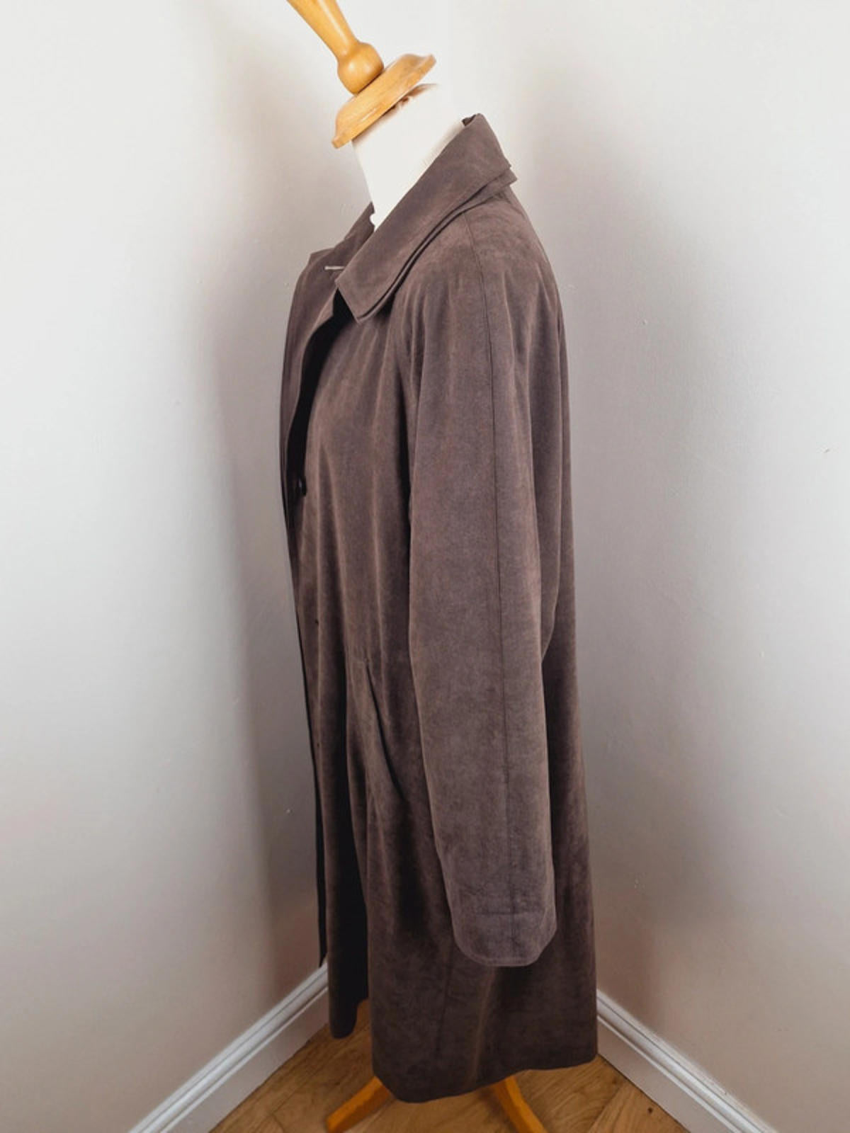 Womens Vintage Dannimac Long Trench Coat Jacket Mac M