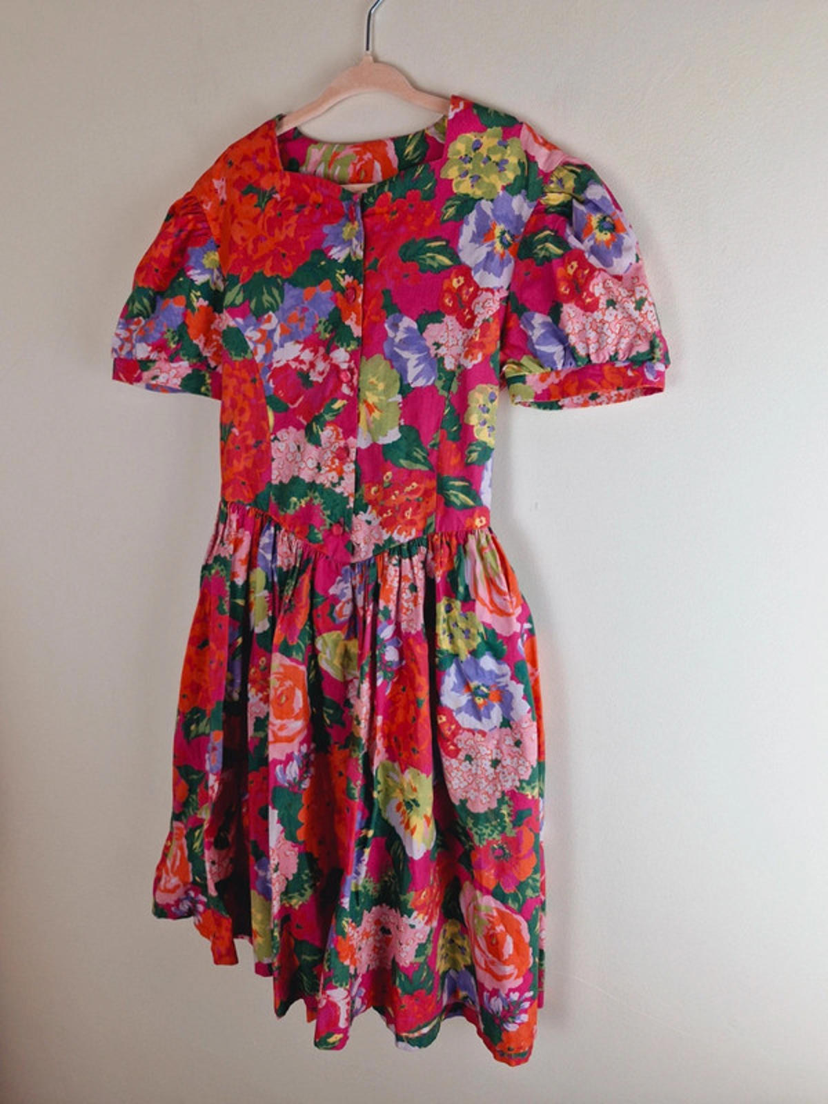 Girls Cotton Dress Age 7