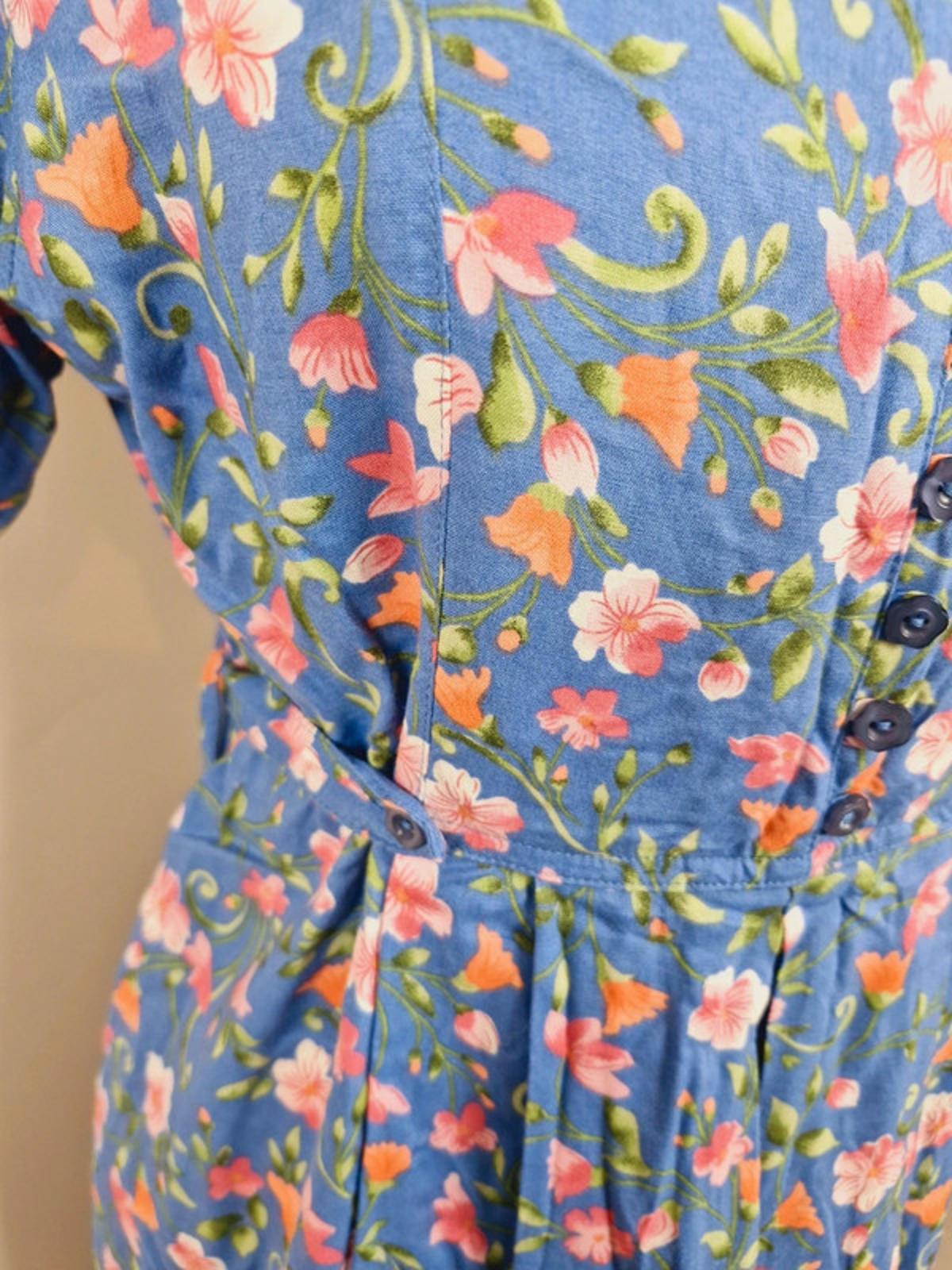 Floral Summer Dress M Petite