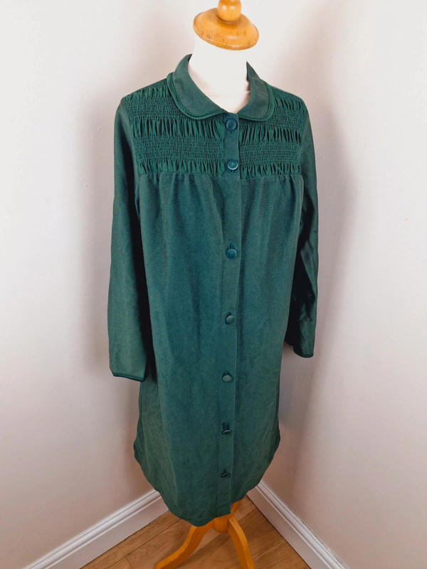 Green Long Jacket Dress M L