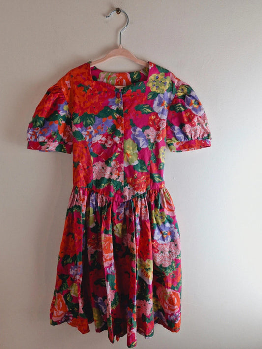 Girls Cotton Dress Age 7