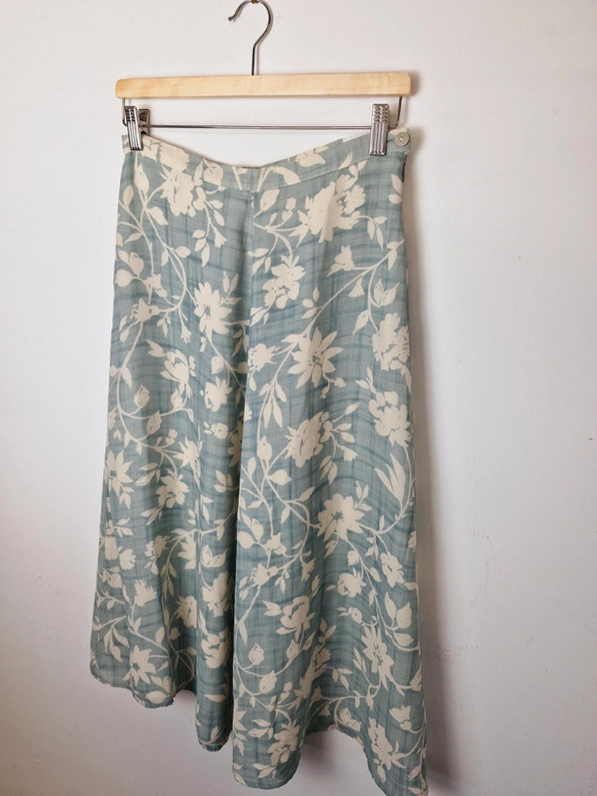 Womens Vintage Laura Ashley Long Aline Midi Skirt S