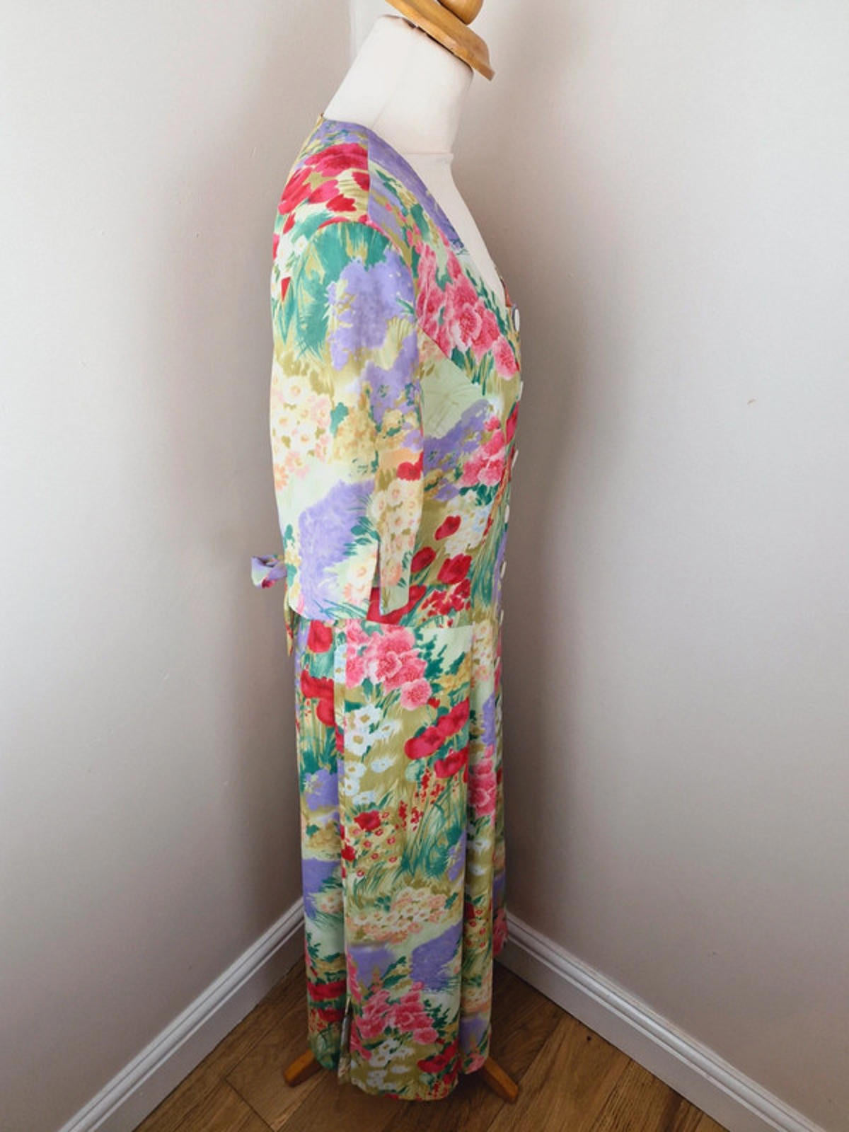 Midi Floral Dress XL UK18