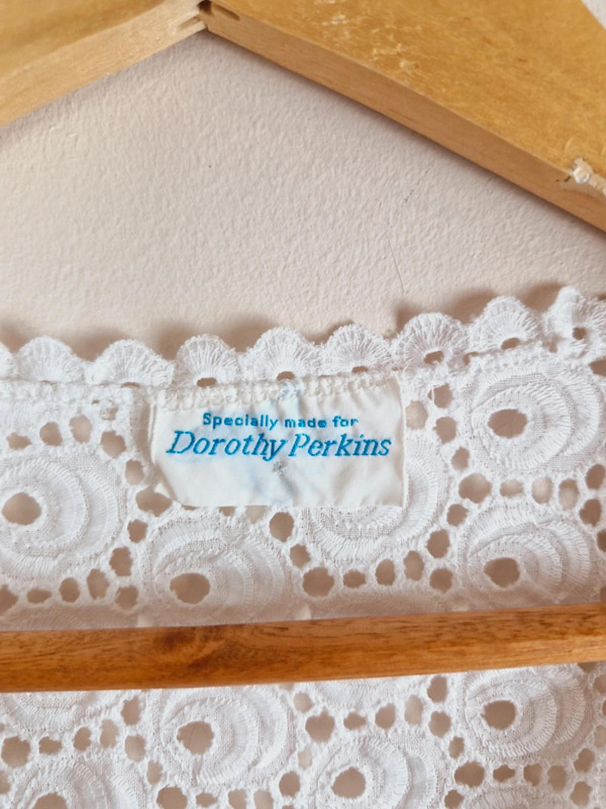 1970s Crochet Style Cotton Top S M