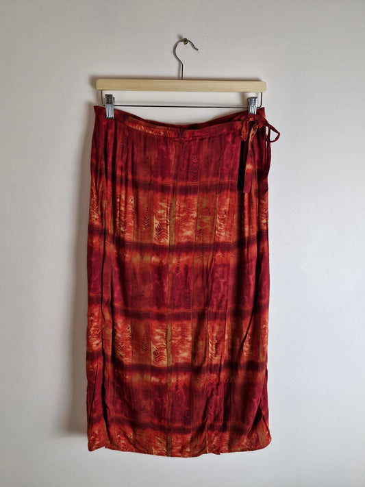 Wrap Slip Skirt UK14 M L