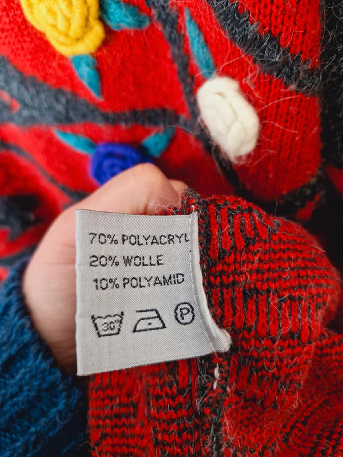 3D Rose Jumper L UK16