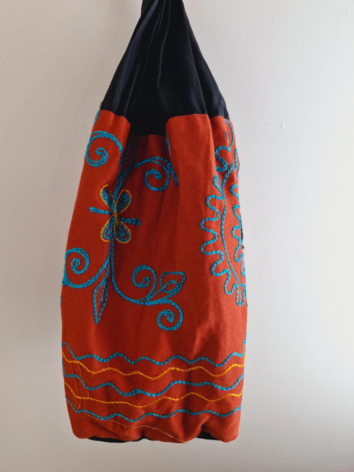 Embroidered Boho Bag