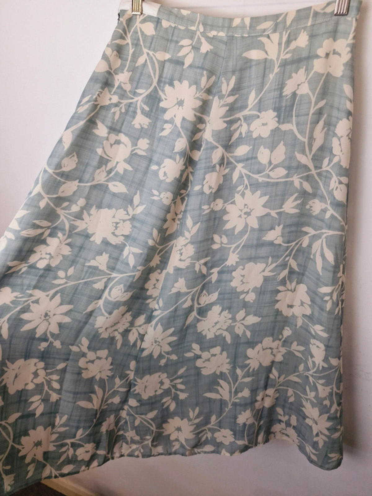 Womens Vintage Laura Ashley Long Aline Midi Skirt S