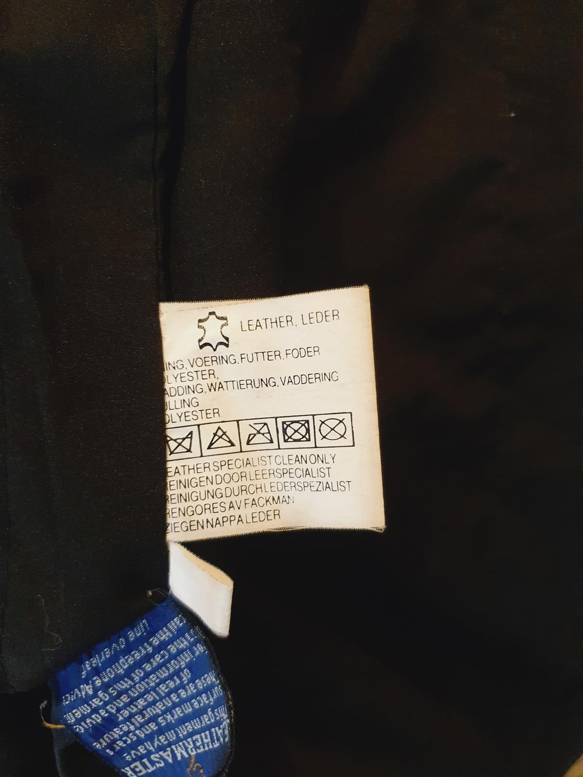 1980s Leather Coat XL UK16