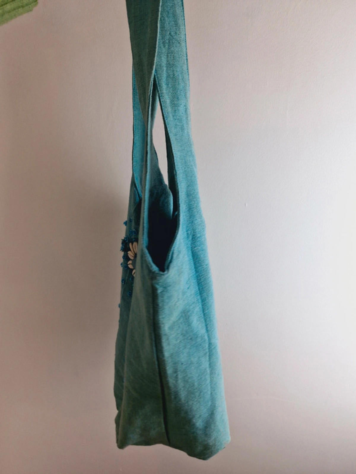 Turquoise Shell Bag