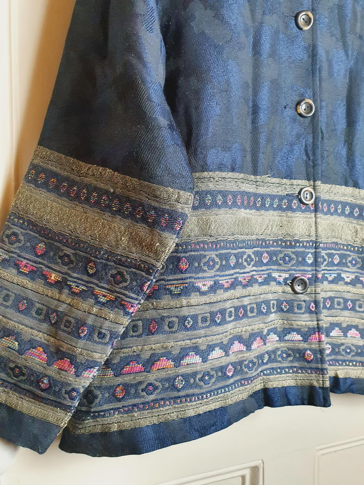 Boho Navy Jacket XL
