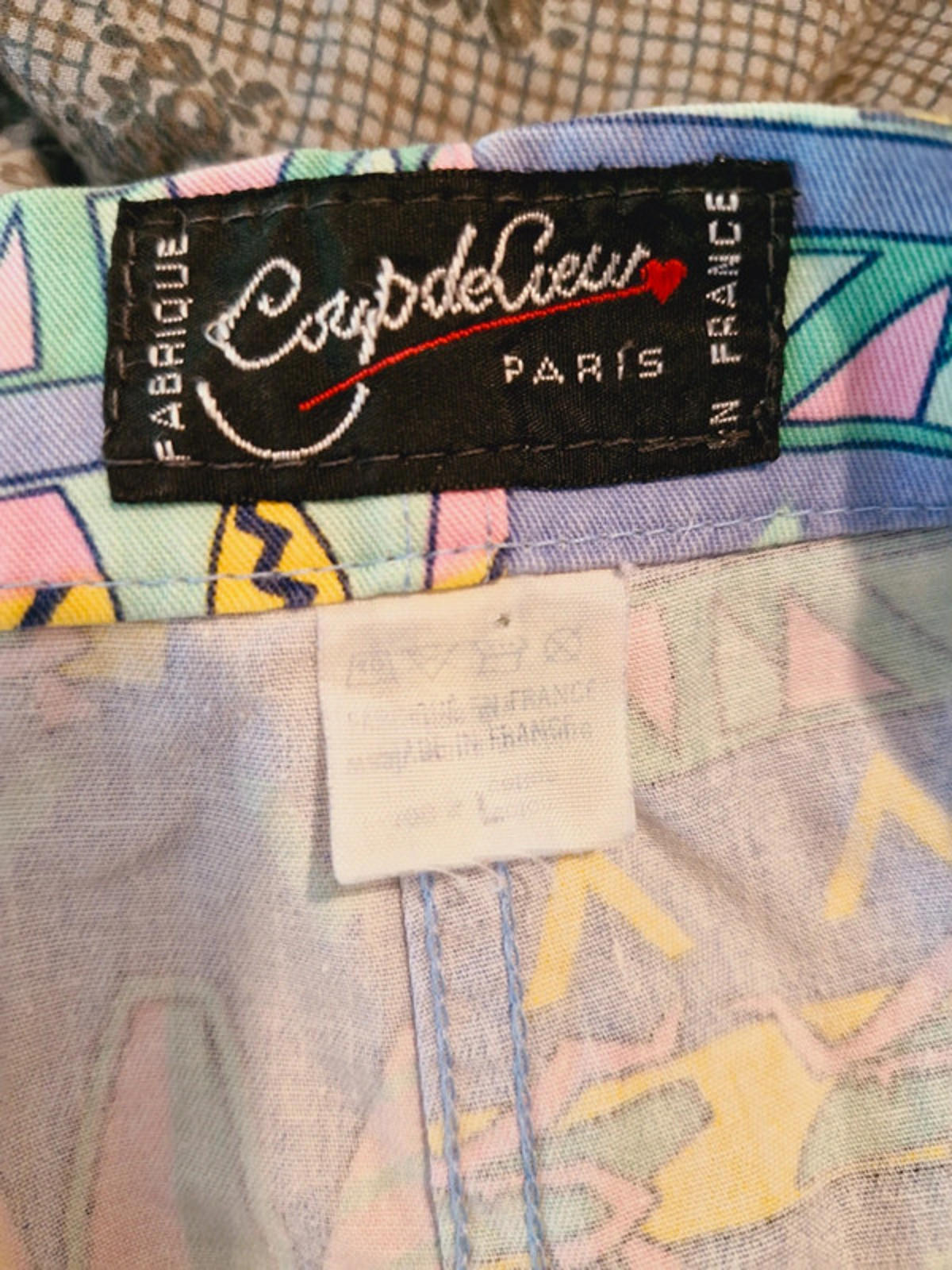 Funky Cotton Trousers L
