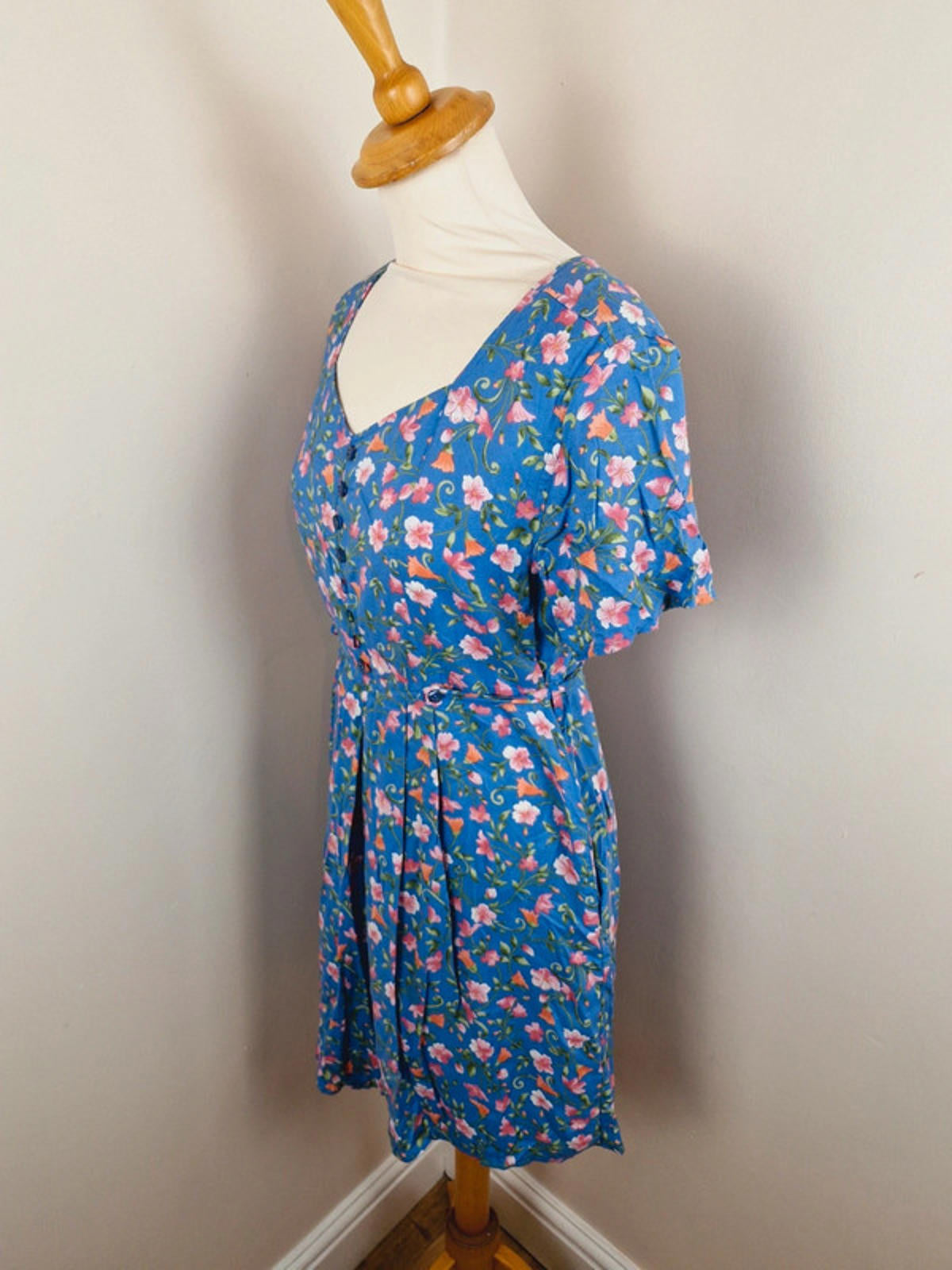 Floral Summer Dress M Petite