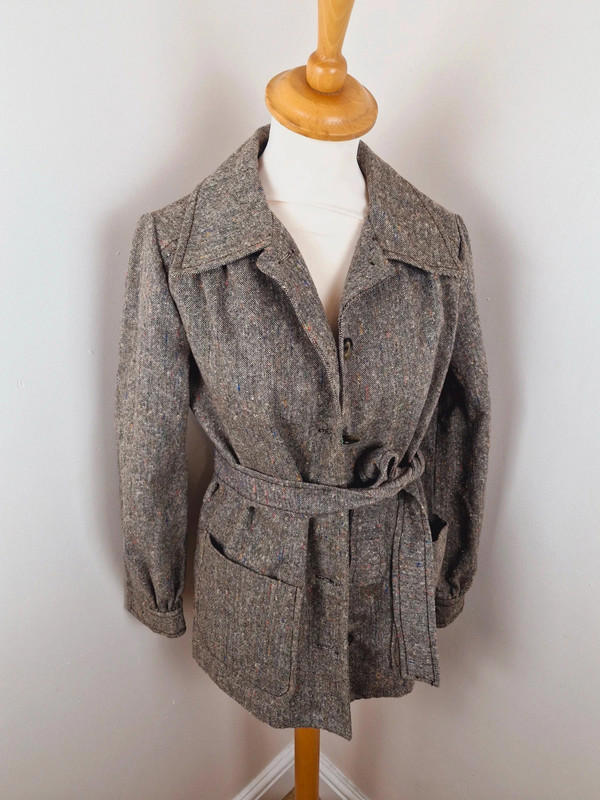 1970s Belted Jacket M