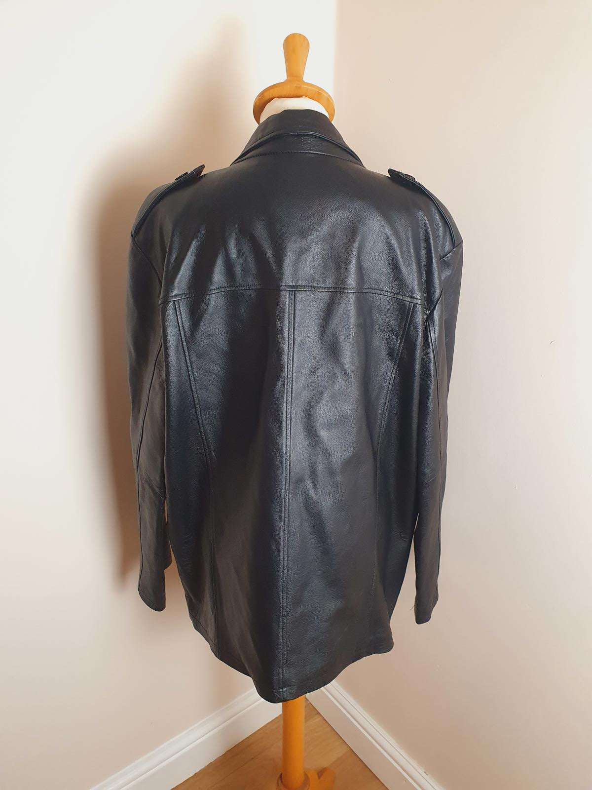 Mens Leather Jacket M
