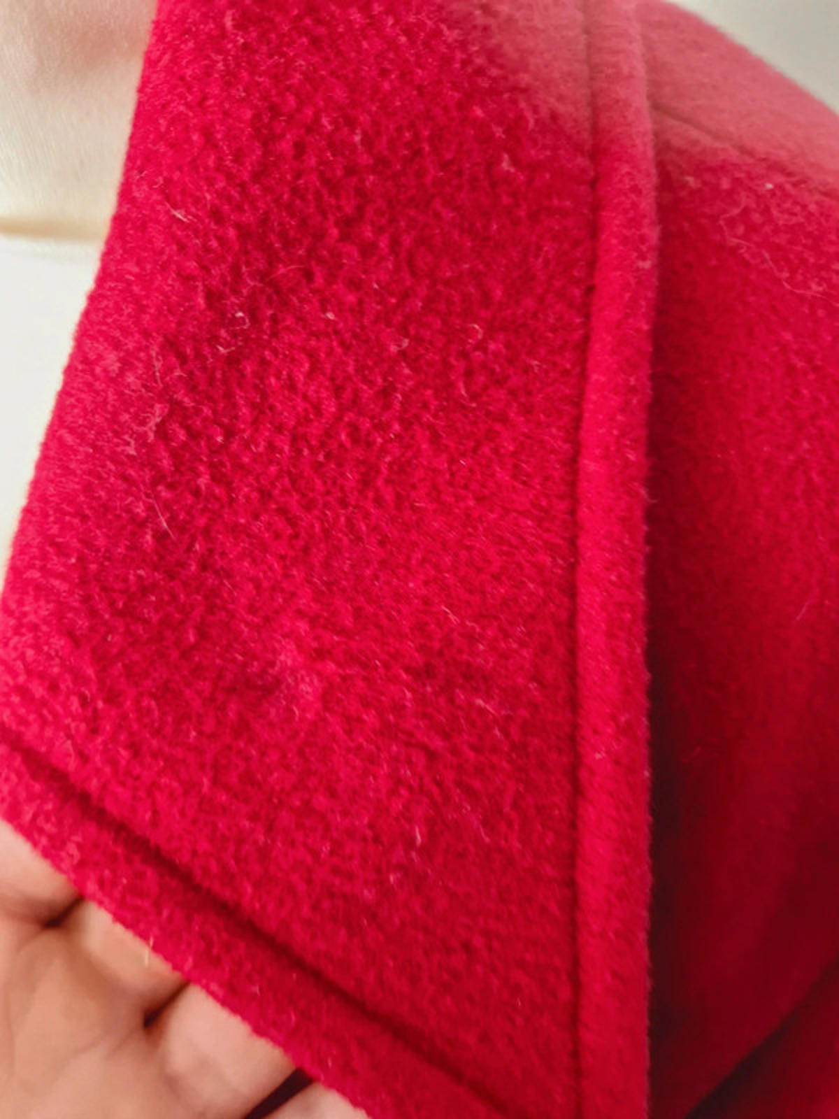 Womens Vintage Windsmoor Red Wool Cashmere Blend Coat Jacket UK14