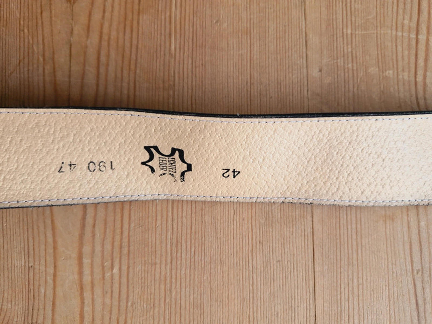 Western Leather Belt Silver Buckle