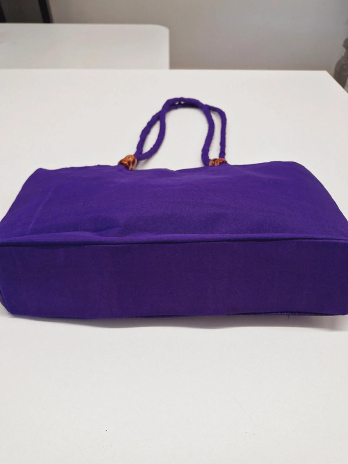 Womens Vintage Purple Indian Embroidered Elephant Shoulder Bag Handbag Boho