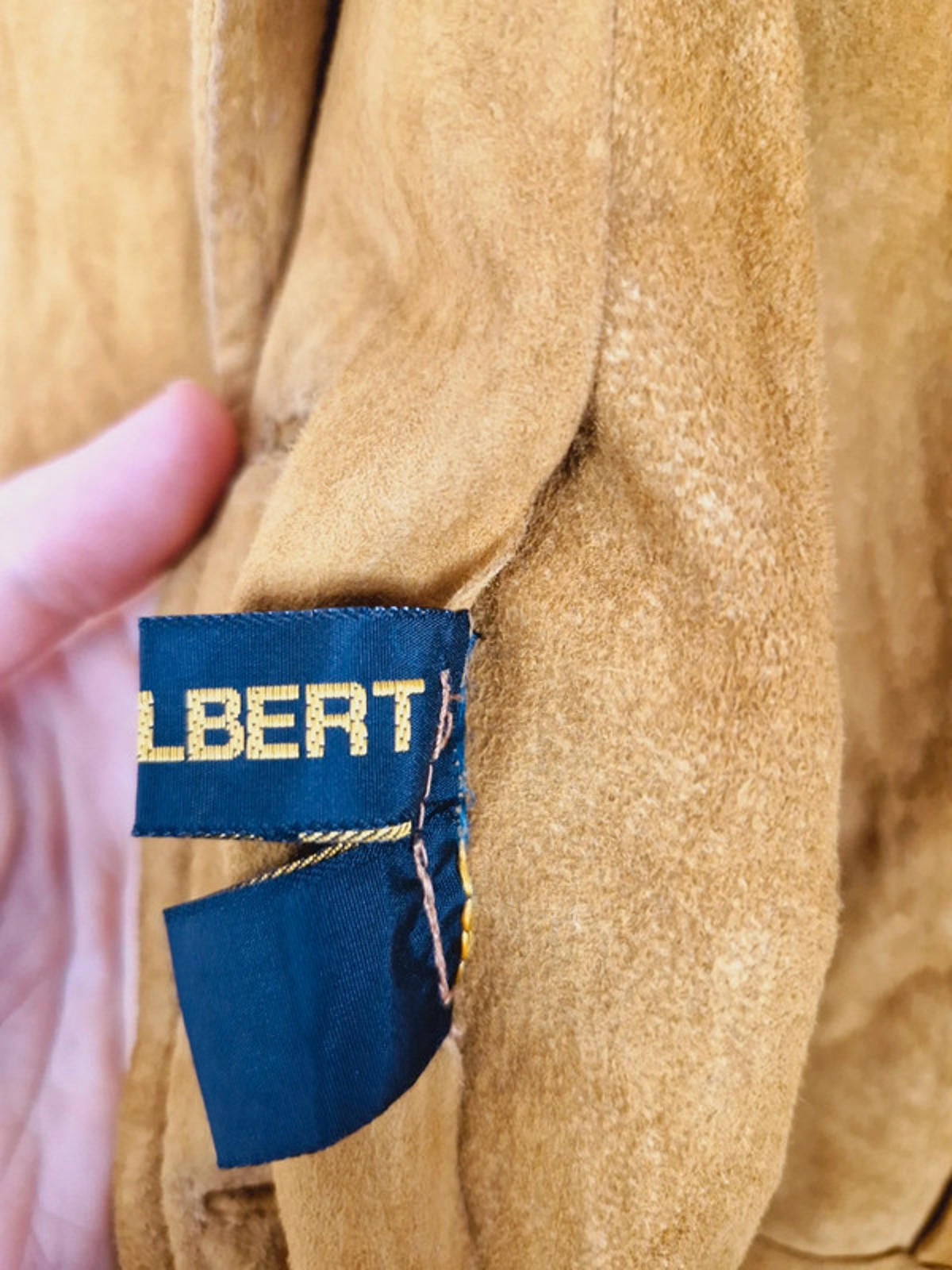1970s Suede Waistcoat Jacket S