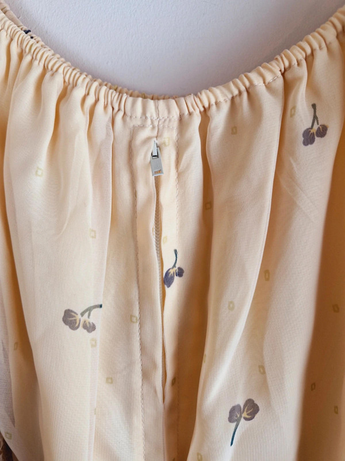 1970s Long Dress Age 7